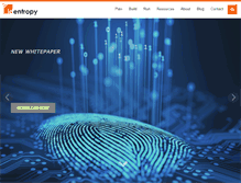 Tablet Screenshot of identropy.com